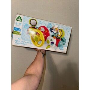 Lights and Sounds Buggy Driver Toy - Yellow, Red, Green​